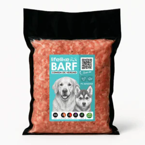 Dieta BARF omega plus de sardinas y pollo para perros